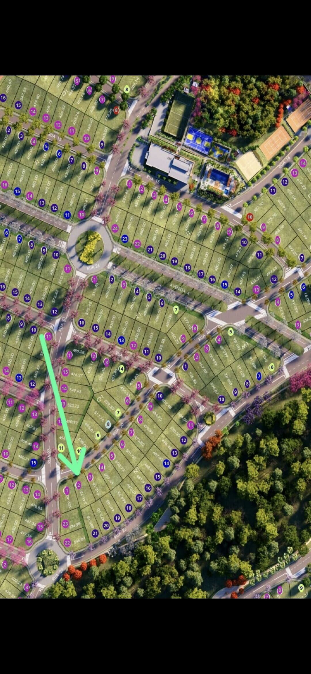 Imagem do imóvel Lindo lote Le Jardin 541 m² Q-N-l1 Leve declive